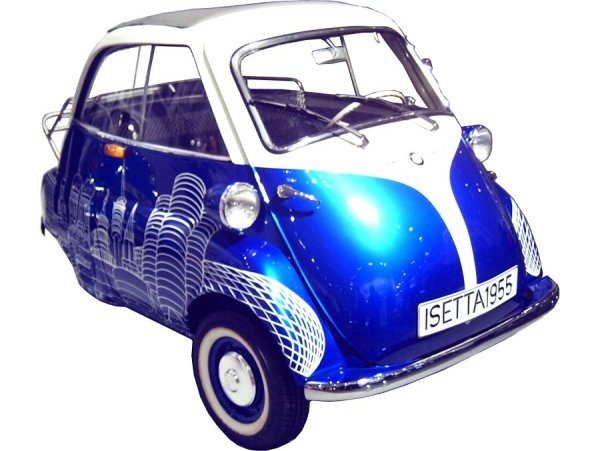 Kleinwagen mit Fronteinstieg - gr&ouml;&szlig;eres Bild durch Anklicken!