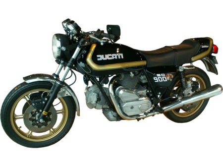 First motorbike with electric comfort - click to enlarge!