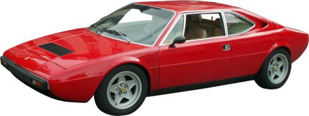 Ferraris ungeliebtes Kind 308 - gr&ouml;&szlig;eres Bild durch Anklicken!