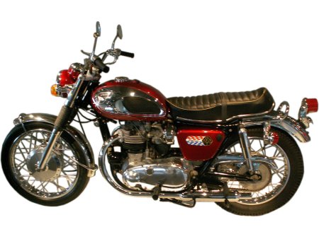 Kawasaki W1 SS von 1967 - gr&ouml;&szlig;eres Bild durch Anklicken!
