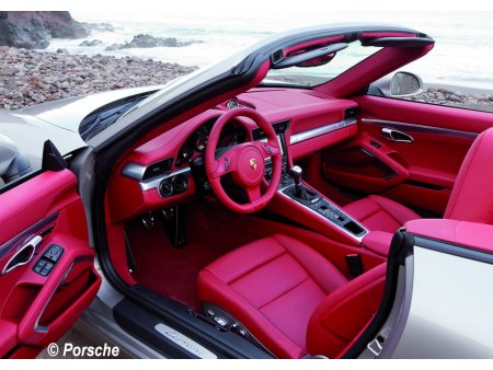Mit neuer Dachkonstruktion, Porsche 911 Cabrio von 2012 - gr&ouml;&szlig;eres Bild durch Anklicken!