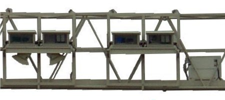 Automatische &Uuml;berwachungsbr&uuml;cke - gr&ouml;&szlig;eres Bild durch Anklicken!