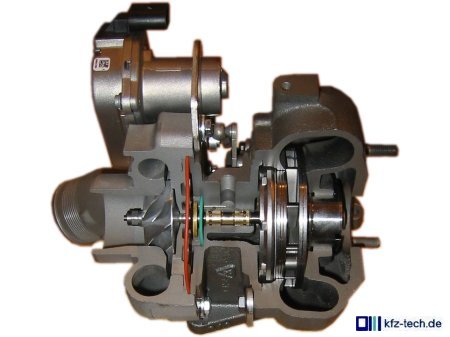 Elektrisch gesteuerter VTG-Lader(Diesel und auch schon Benziner) - nur der VTG-Lader l&auml;sst sich vergr&ouml;&szlig;ern!