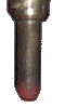 Die Spitze gl&uuml;ht zuerst