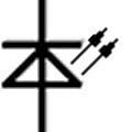 Schaltzeichen einerLeuchtdiode