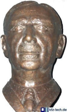 Wilhelm-Maybach-bust in the ZF-museum Friedrichshafen - click to enlarge!