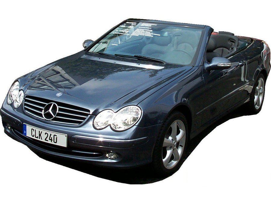 Cabrio mit Soft-Top - gr&ouml;&szlig;eres Bild durch Anklicken!