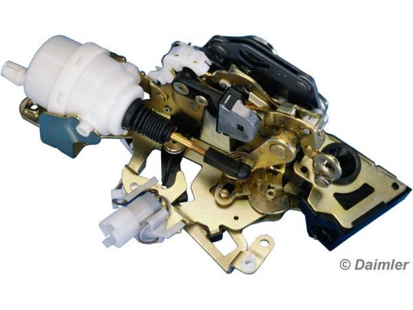 Elektrischer Motor mit Getriebe - gr&ouml;&szlig;eres Bild durch Anklicken!