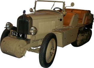 Fr&uuml;her Gel&auml;ndewagen von Citro�n - gr&ouml;&szlig;eres Bild durch Anklicken!