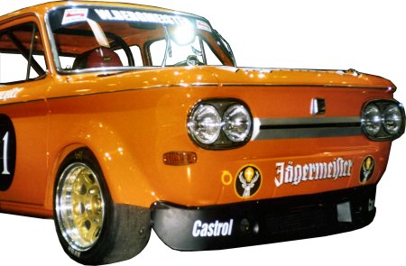 Very sporty little car - click to enlarge!