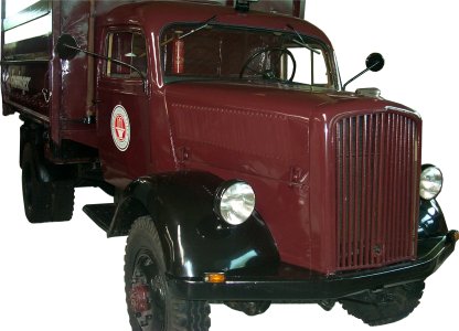 Mit gro&szlig;em Erfolg gebauter Lkw - gr&ouml;&szlig;eres Bild durch Anklicken!
