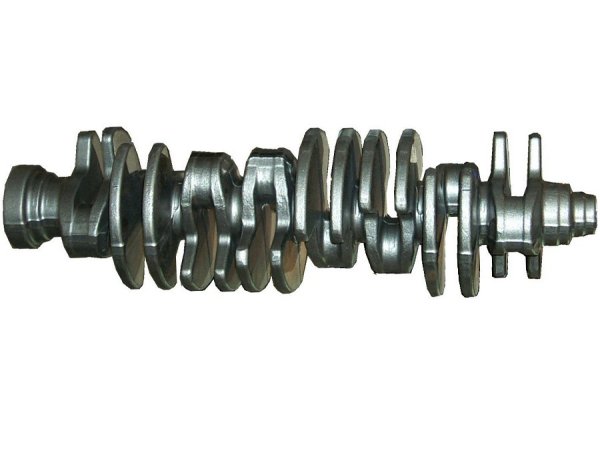 V8-Kurbelwelle einmal anders - gr&ouml;&szlig;eres Bild durch Anklicken!